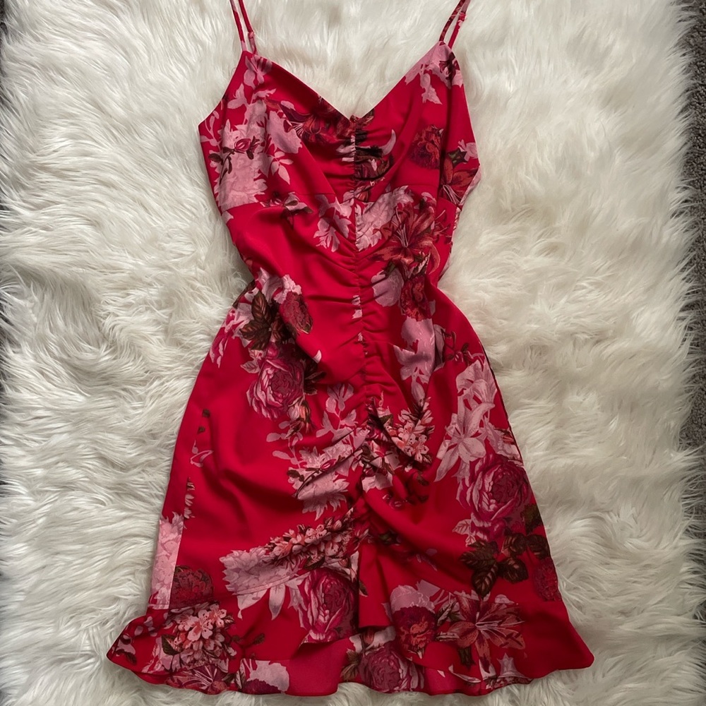 Guess floral mini dress